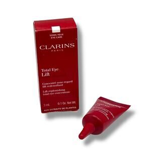 NIB Clarins Total Eye Lift Replenishing Concentrate Travel Size 0.1 oz/ 3ML